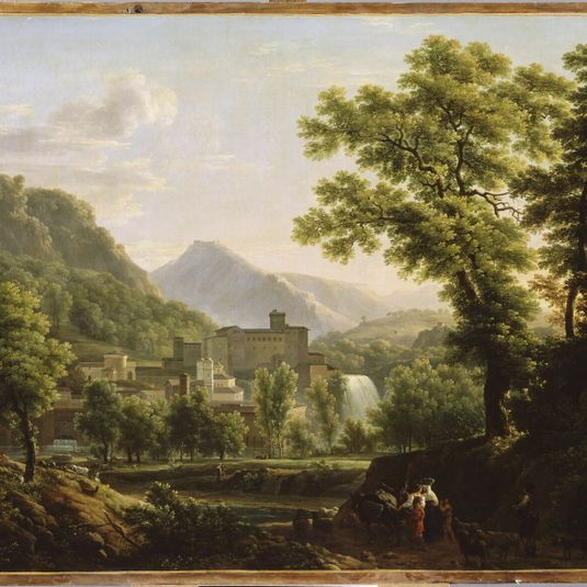 View of the island of Sora, in the Kingdom of Naples (Isola del Liri, near Sora)