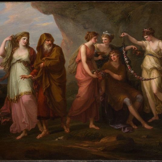 Telemachus and the Nymphs of Calypso