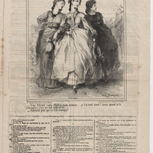 Le Charivari, trente-deuxième année, vendredi 16 octobre 1863