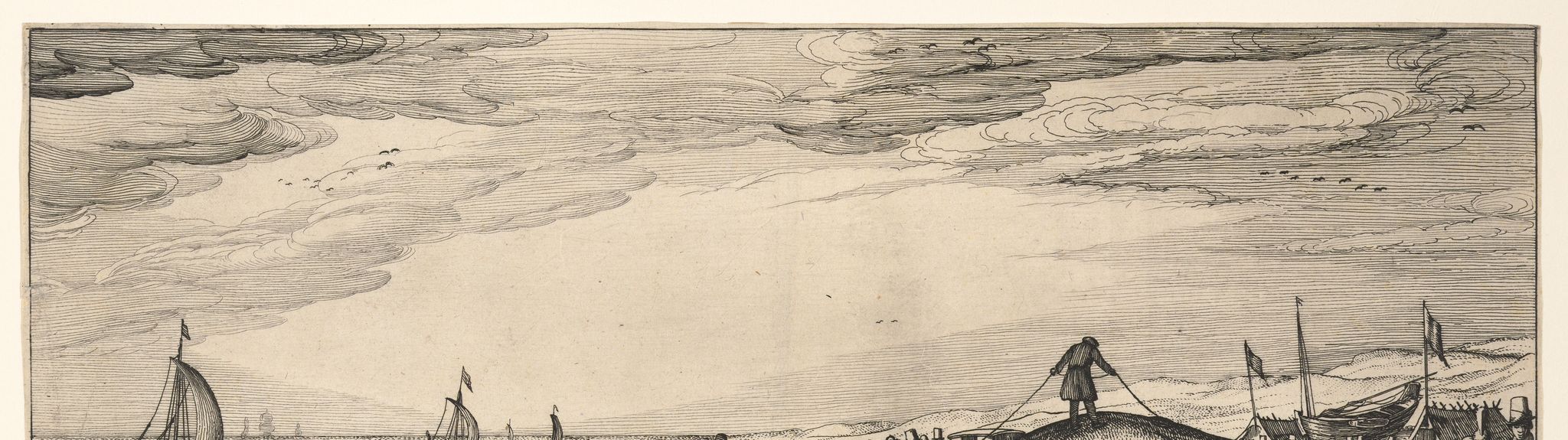 Beached Sperm Whale at Noordwijk, 28 December 1614