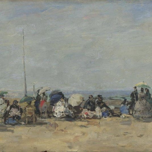 Beach Scene, Trouville