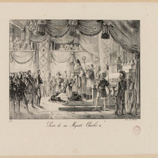 Sacre de sa Majesté Charles X.