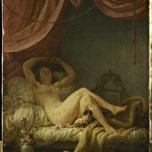 The Happy Slave (The Captive Bird Held by its Mistress)