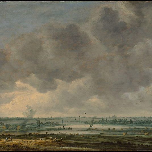 View of Haarlem and the Haarlemmer Meer