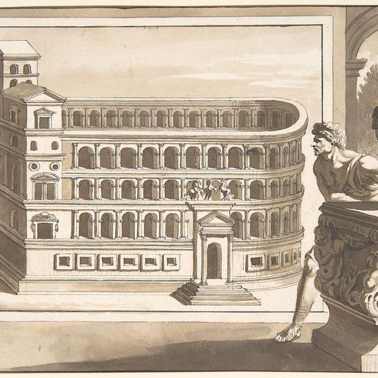 A Reconstruction of the Theatre of Pompey