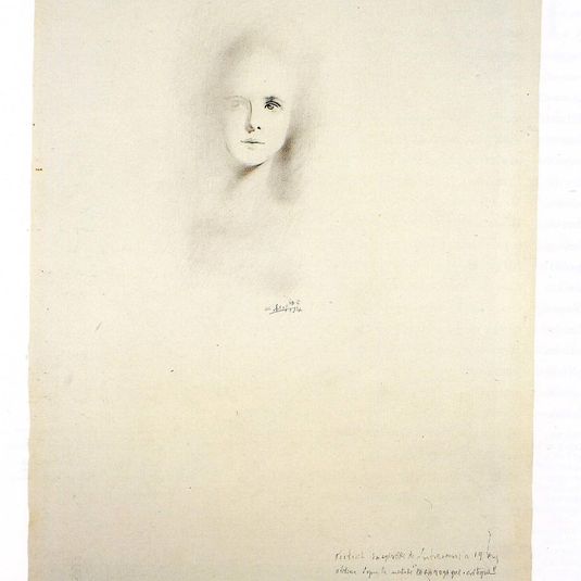 Imaginary Portrait of Lautréamont at the Age of Nineteen Obtained According to the Paranoiac-Critical Method