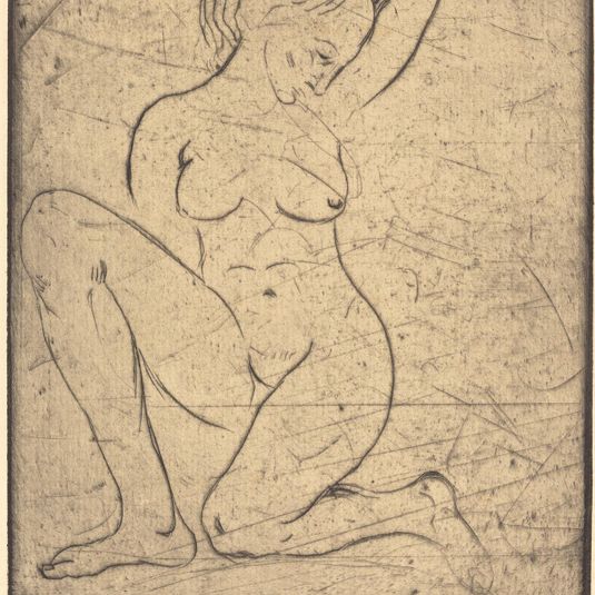 Kneeling, Small (Kniende, klein)