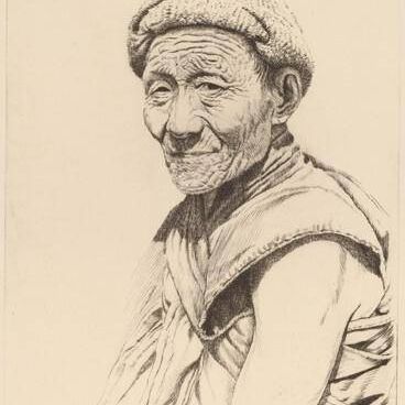 Old Tibetan Lama