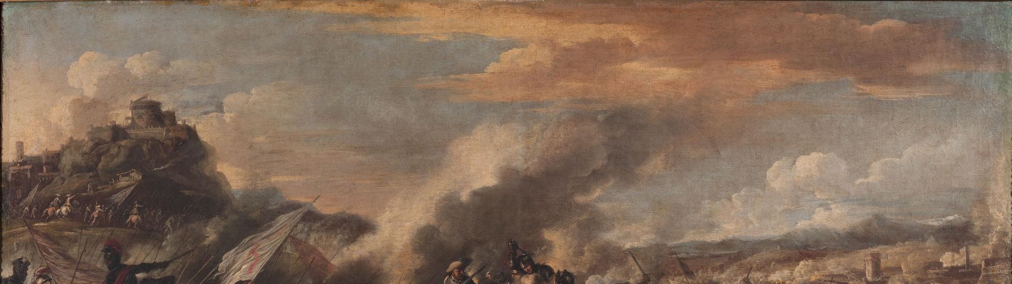 Fight for possession of a fortress
