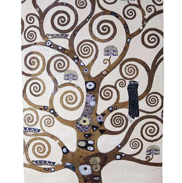 Gustav Klimt Tree of Life Tree - Wall Hanging 68cm x 138cm (70 rod) Signare Tapestry