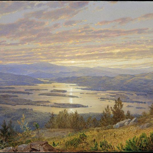 Lake Squam from Red Hill