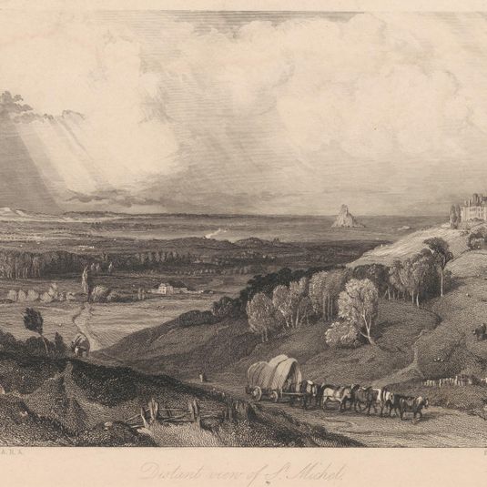 Distant View of St. Michel