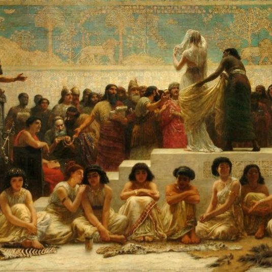 The Babylonian Marriage Market by Edwin Long