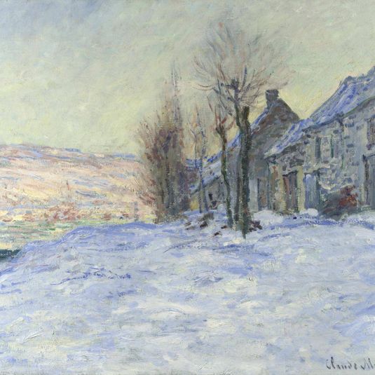 Lavacourt under Snow