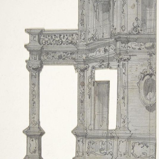 Design for a Stage Set at the Opéra, Paris