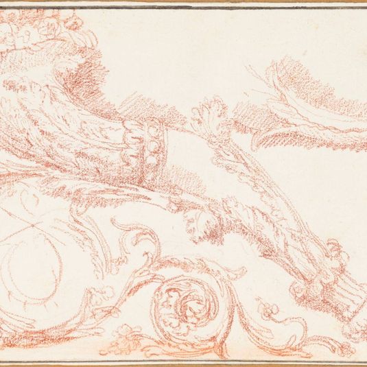Study for panel of the Tribune