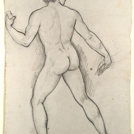 Male Nude, Study for 'Castor and Pollux Freeing Helen'