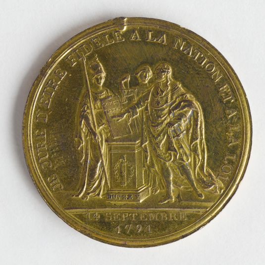 Serment du roi Louis XVI à la Constitution, 14 septembre 1791