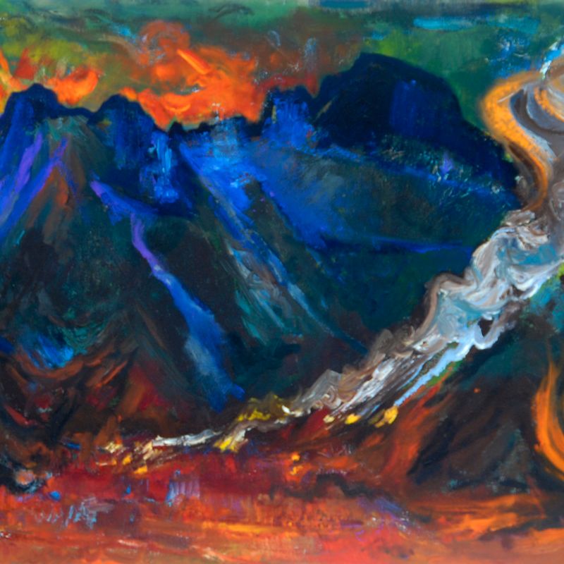 Burning Mountain