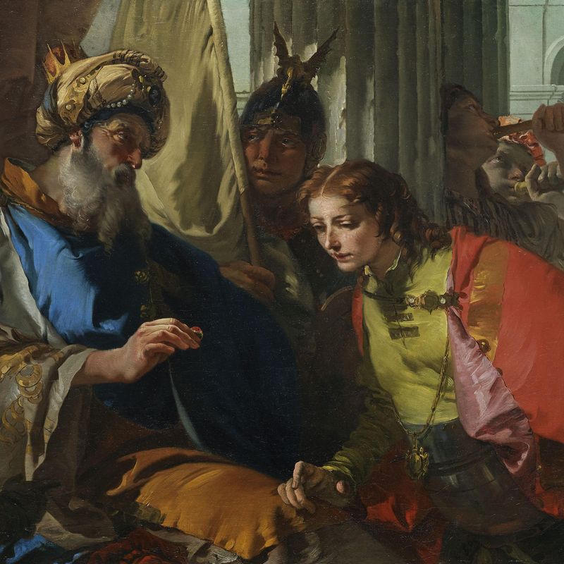 Joseph receiving Pharaoh’s Ring