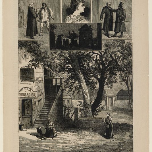 Le Théâtre de la Porte Saint-Martin : Les Misérables