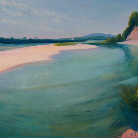 The Inn River at Suben Looking North