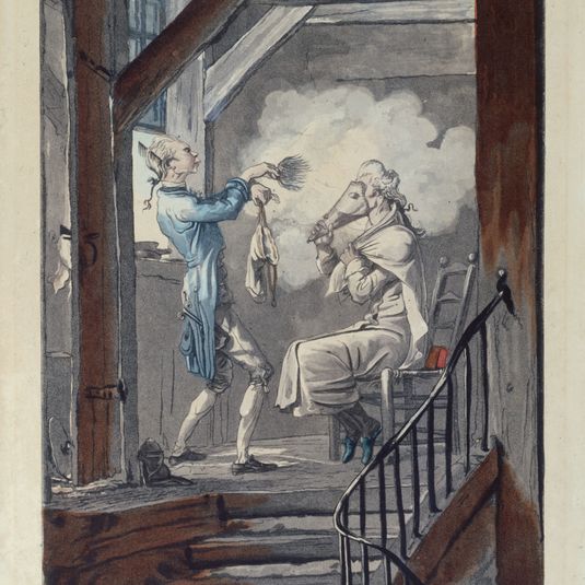 La Toilette d'un clerc de procureur