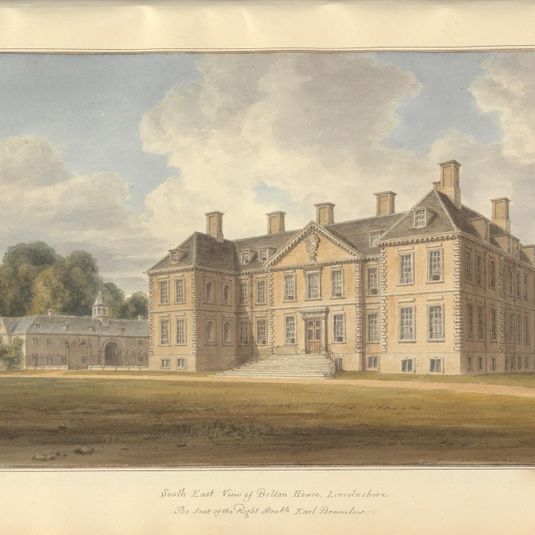 South East View of Belton House, Lincolshire the Seat of the Right Hon'ble Earl Brownlow