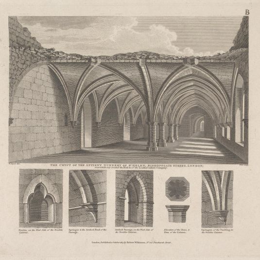 The Crypt of the Ancient Nunnery of St. Helen