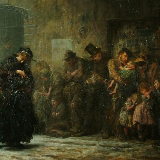 Applicants for Admission to a Casual Ward by Luke Fildes