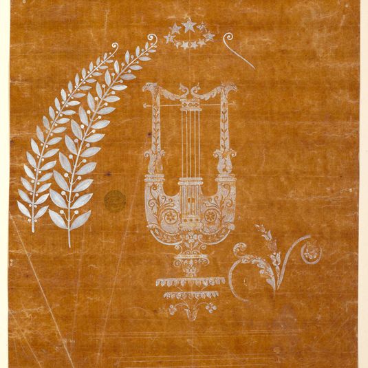 Design for a Woven Fabric of the "Fabrique de St. Ruf"