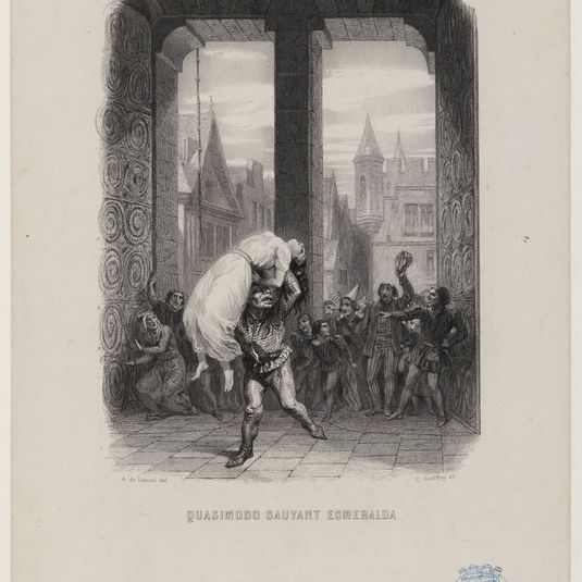 [Notre-Dame de Paris] Quasimodo sauvant Esmeralda