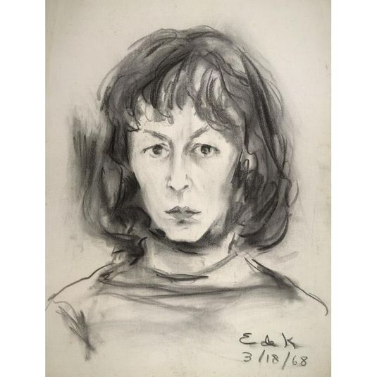 Elaine de Kooning Self-Portrait