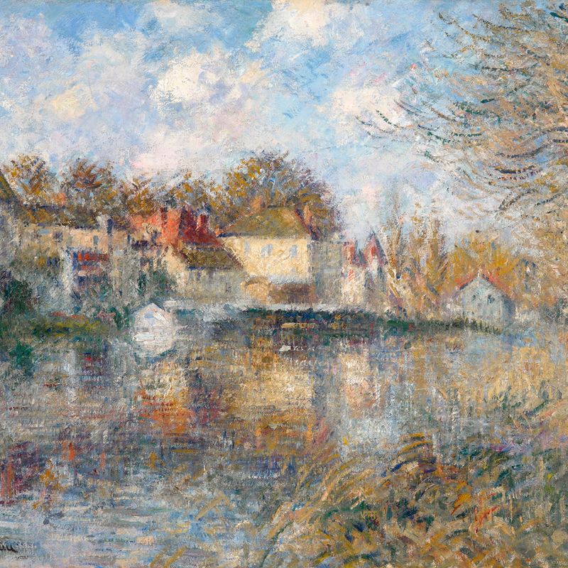The Canal at Moret on the River Loing