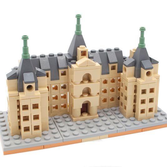 LEGO® Façade of The Bowes Museum