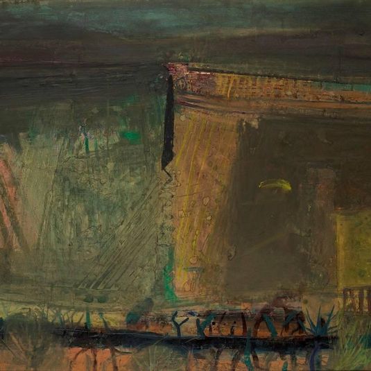 Barbara Rae, Roadside - Castelfiorentino