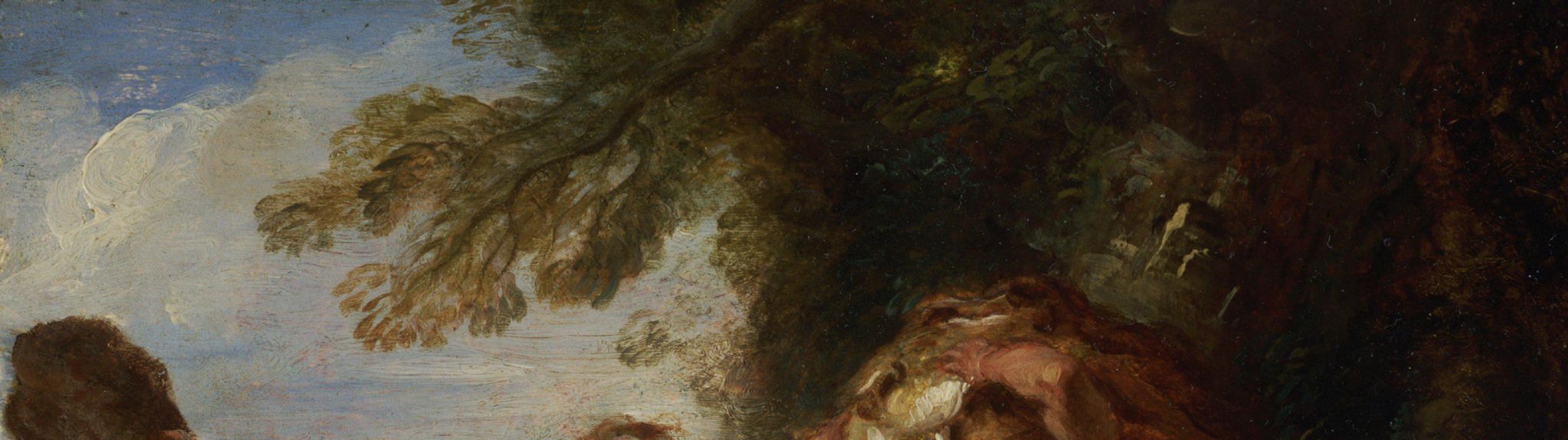Putti Playing with the Accoutrements of Hercules