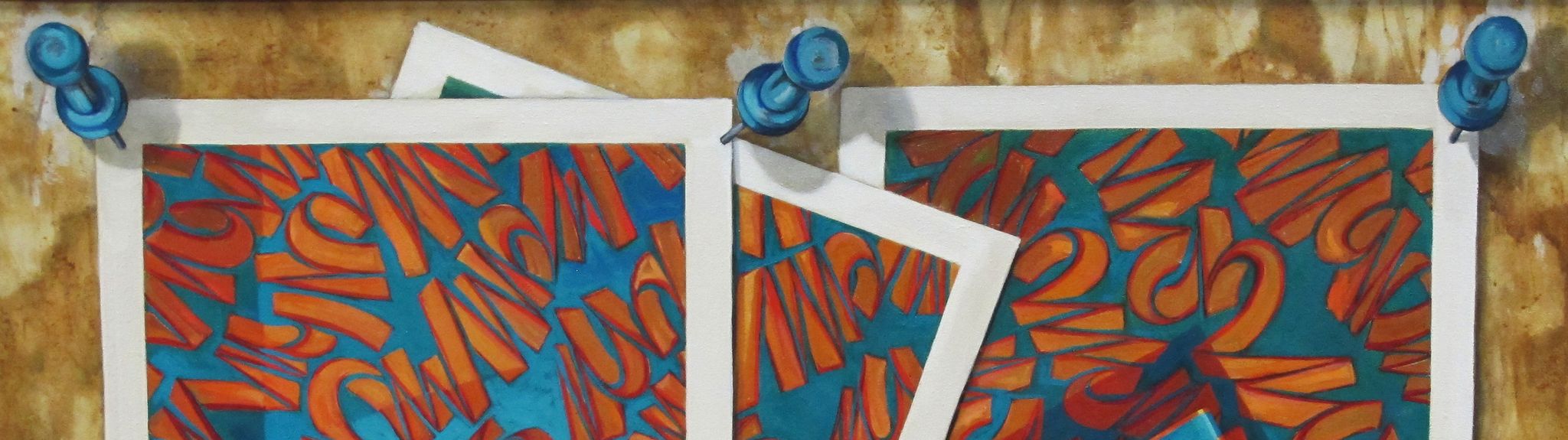 Trompe L'Oeil + Pushpins