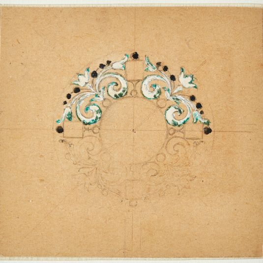 Broche émaillée. Projet
