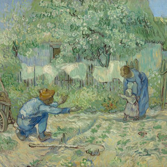 Vincent Van Gogh - First Steps, after Millet Smartify Editions