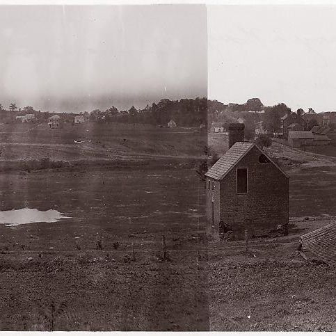 Looking Towards Marye's Heights, Fredericksburg