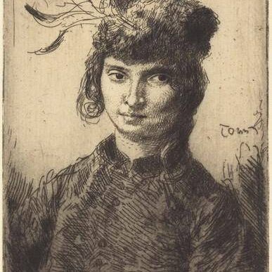 Girl with a Curl