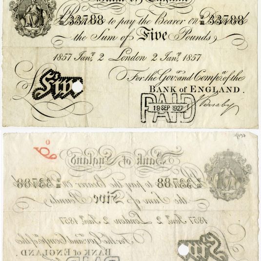 Counterfeiting and Note Development