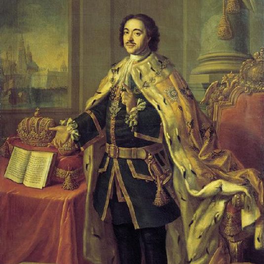 Portrait of Tsar Peter I