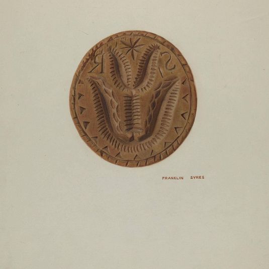 Pa. German Butter Mold