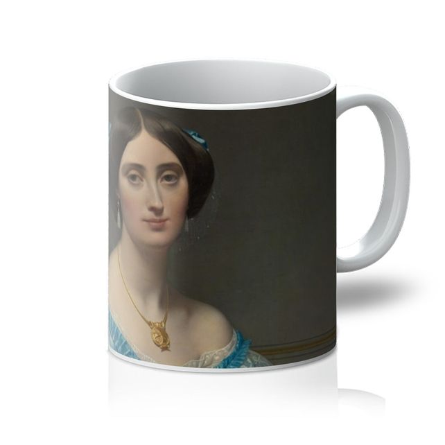 Joséphine-Éléonore-Marie-Pauline de Galard de Brassac de Béarn (1825–1860), Princesse de Broglie, Jean Auguste Dominique Ingres  Mug Smartify Essentials