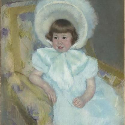 Portrait of Louise Aurora child Villeboeuf