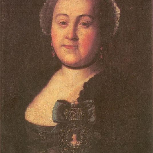 Portrait of a Mistress Agrippina Leontyevna Apraksina