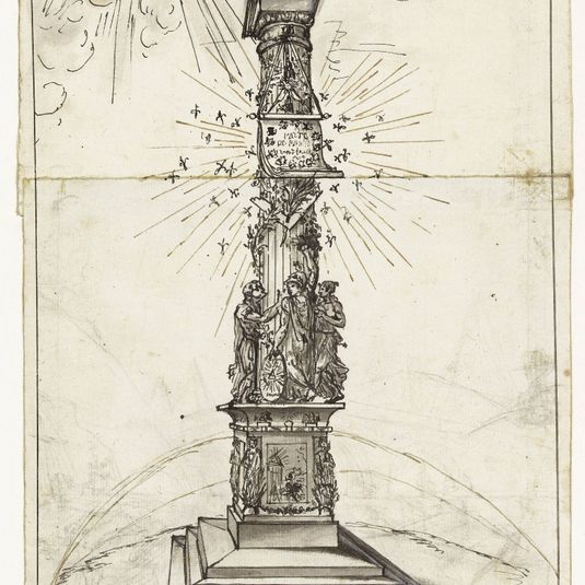 Projet de décoration (colonne) à la gloire de Napoléon