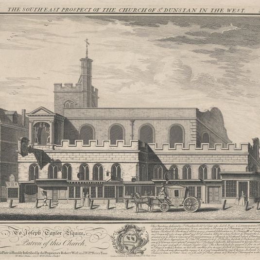 The Southeast Prospect of the Church of St. Duncan
